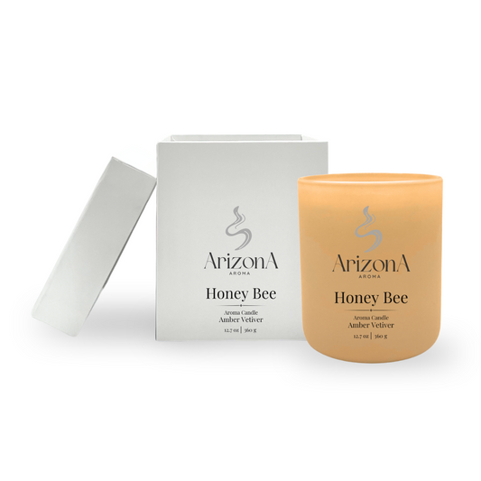 Honey Bee 12.7 oz Double Wick Luxury Aroma Candles